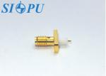 Microstrip RF Coaxial SSMA Connector Female Flange Mounted