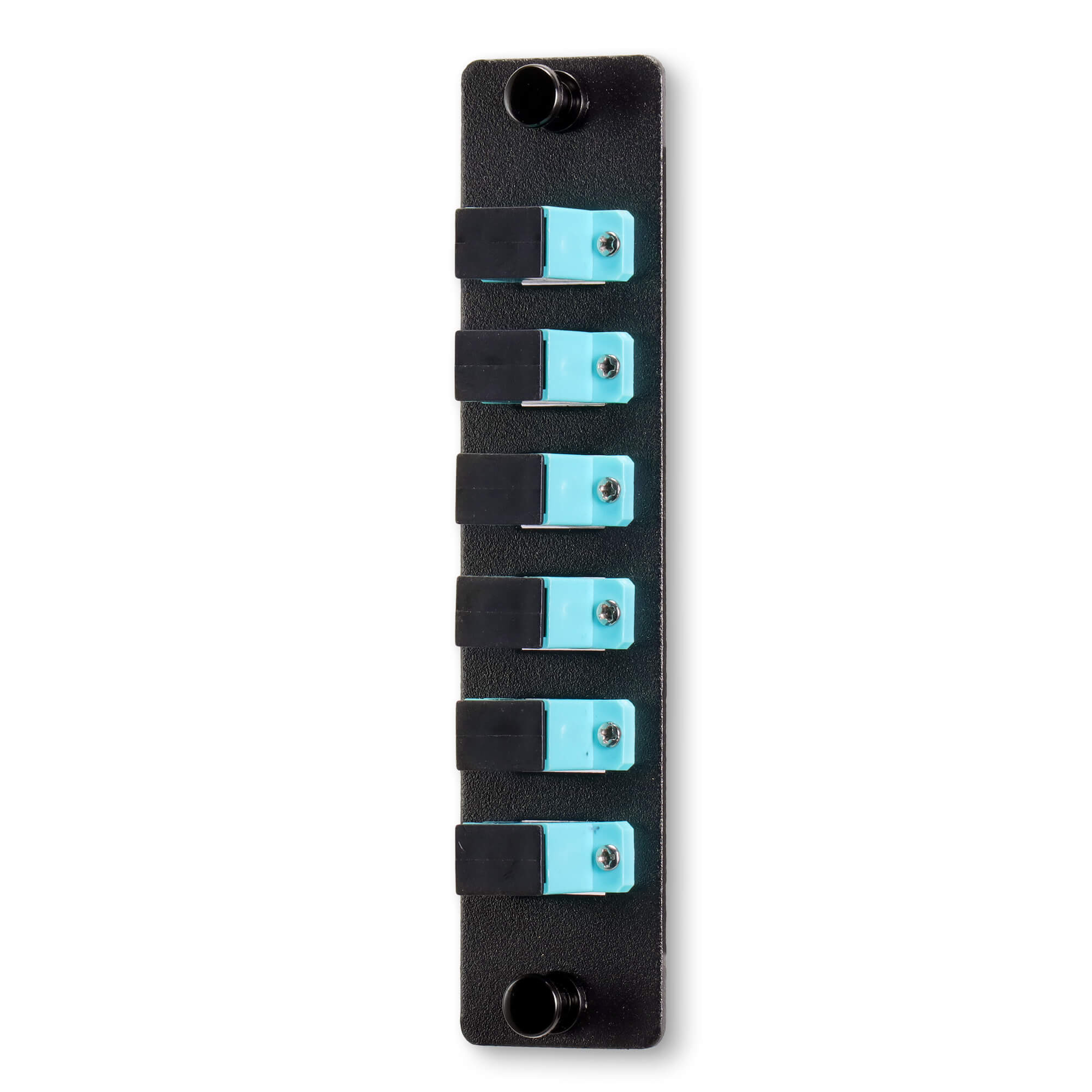 Simplex Multimode SC Fiber Patch Panel 6 Position Water Green