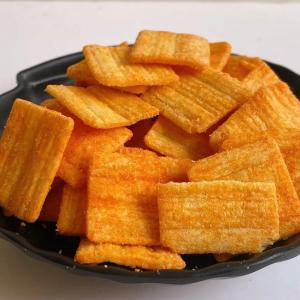 Wholesale Exotic Snacks Crispy Ketchup Flavor Guoba Tomato Rice Crust Crispy Rice Cracker from china suppliers