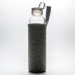 600ml Borosilicate Portable Glass Water Bottles 21 Oz Reusable Lead free
