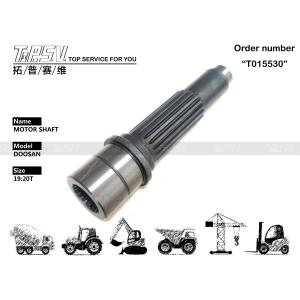 Wholesale High Precision DOOSAN Excavator Travel Motor Shaft for Smooth Hydraulic System in Dealed Bag Packaging from china suppliers