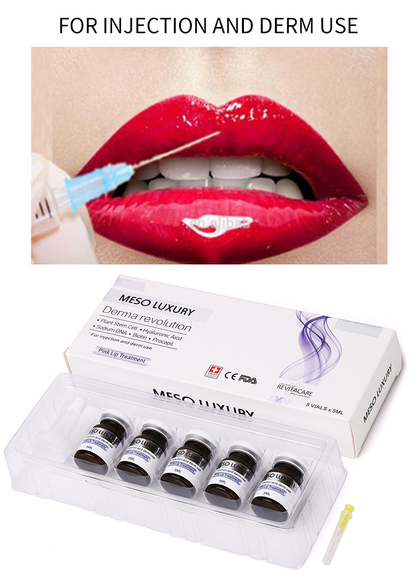 Moisturizing Meso Hyaluronic Acid Serum Lip Injections Serum Soft Feeling