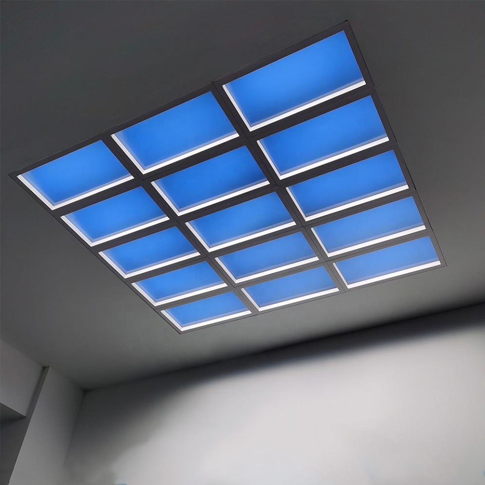 Wireless 110V Artificial Daylight Window 30 Degree Multiscene