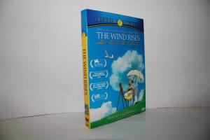 Wholesale 2016 Newest Wind Rises dvd Movie disney movie children carton dvd with slip cover case from china suppliers