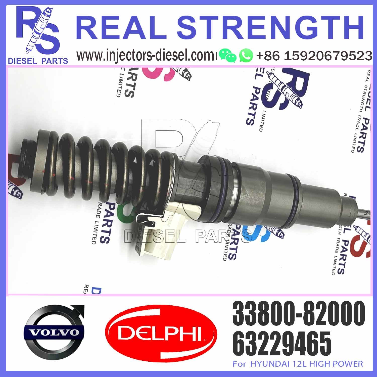 BEBE4D19001 Electronic Unit Injectors diesel fuel common rail injector 33800-82000 for V-O-L-V