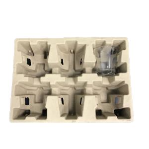 Wholesale Biodegradable Eco Tray Packaging Waterproof Oilproof For Bottle Dry Press from china suppliers