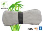 Waterproof Soft Bamboo Cloth Diaper Inserts With Microfiber / Bamboo Charcoal