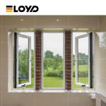 Soundproof Aluminium Alloy Frame Casement Windows Replacement
