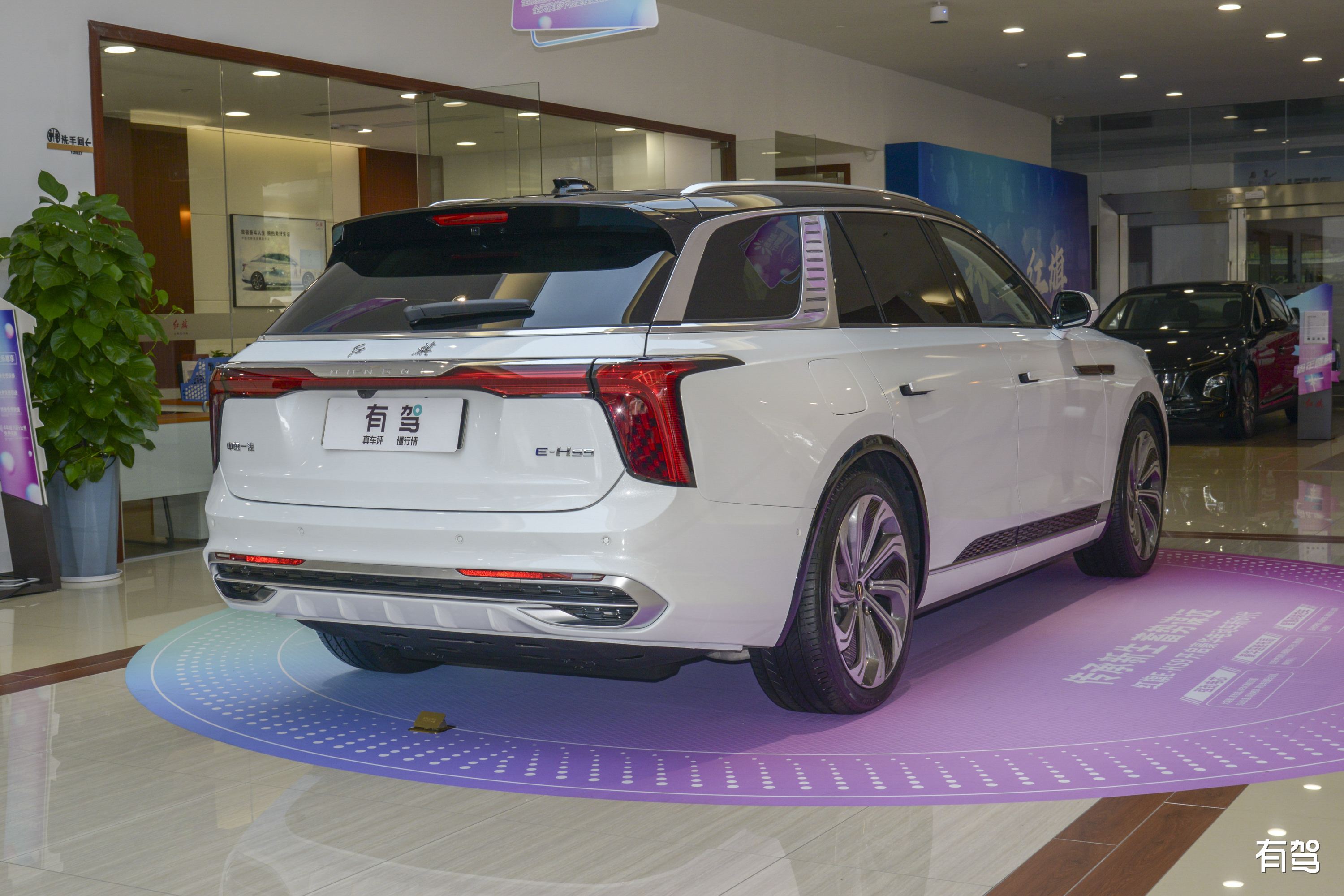2022 660km Hongqi Ehs9 China's top new energy vehicle electric EHS 9 E-HS9 Qixiang six seat version spot sales new car