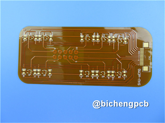 Heavy Copper Flexible PCB Built On Polyimide with 2 oz Copper