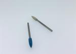 4mm Diameter Rubber Grinding Stone / Sintered Diamond Burs blue beige