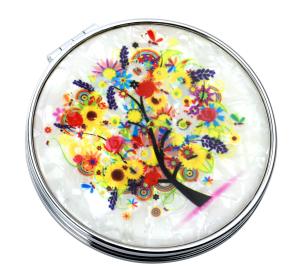 Wholesale Foldable Round Magnifying Cosmetic Pocket Mirror from china suppliers