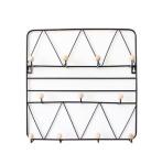 Rustproof 36x36cm Steel Clothes Rack For Bedroom
