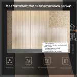PVC Wall Panel New Product 1220*2440*5/8mm Flame Retardant Bamboo Charcoal Wood