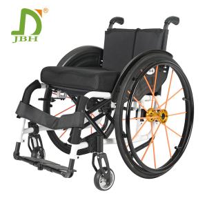 Wholesale Aluminum Alloy Manual Wheelchairs , Foldable Lightweight Wheelchair from china suppliers