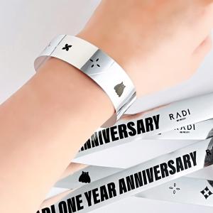 Wholesale Plastic Occasion Party Wristbands with Personalized Logo and Glitter Holographic from china suppliers