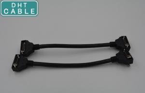 Wholesale MDR Right Angle Camera Link Cable 0.3 Meters 88MHz With Thumbscrew Locking from china suppliers