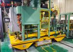 Industrial Motorized Rail Guided Transfer Cart Battery Powered