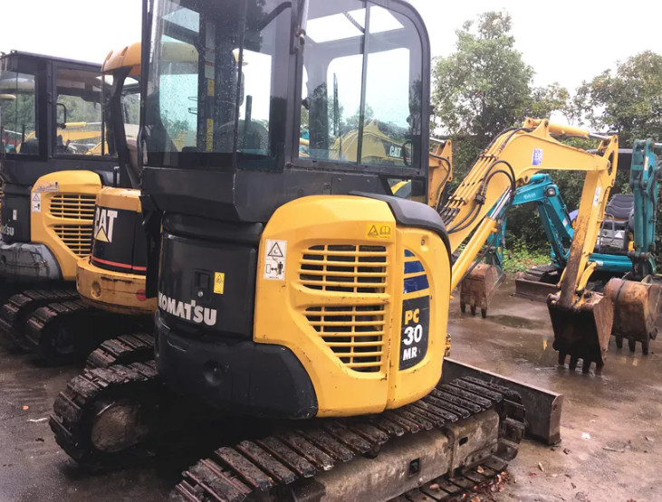 Used Mini Construction Machine Diggers Komastu PC30 3 Ton Small Excavators