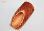 Integrated Finned Copper Tubing For Mine Coolers And Cooling Towers 55 Mm