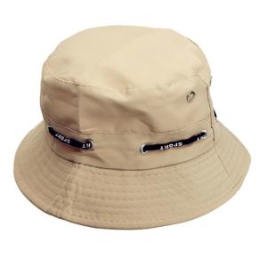Wholesale Summer Unisex Bucket Hat Boonie Hunting Fishing Outdoor Cap Wide Brim Nylon Strings from china suppliers