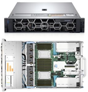 Wholesale Adaptable AMD HBA345 Dell Poweredge R7525 Tower Rack Server 64 Cores from china suppliers