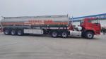 40CBM Petroleum Semi Tanker Trailer 3 Axles 7 Compartment