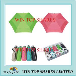 Wholesale Popular Gift Box 3 Folds Super Mini Umbrella from china suppliers