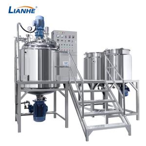 Wholesale 500L Fixed Type Vacuum Emulsifier Mixer SUS304 Frame For Cosmetic Cream from china suppliers