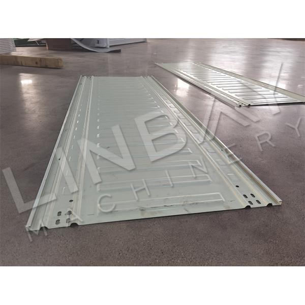 pre cut Cable Tray Roll Forming Machine Cantilever Structure