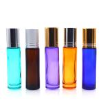 Screen Printing Roller Glass Bottle 3ml 10ml 15ml With Roller Ball