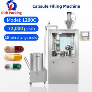 Wholesale NJP-1200C High Filling Accuracy Automatic Capsule Filling Machine Good Capsule Filler Machinery from china suppliers