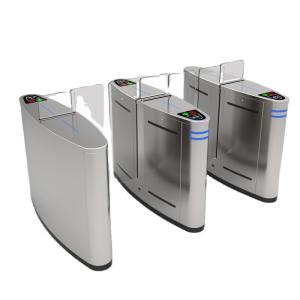 Wholesale Acrylic Glass SS304 1.2mm Security Sliding Gate Turnstile With Card Reader from china suppliers