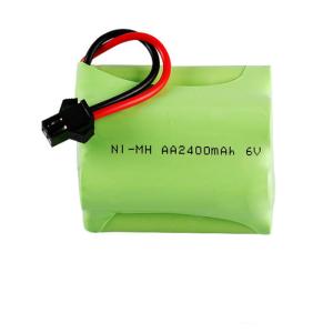 Wholesale 5 Cell 6V Nimh Rechargeable Battery Pack 2400mAh Apply To Emergency Light from china suppliers