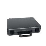 New Style Aluminum Chip Case Gray Storage Box With Metal Locks