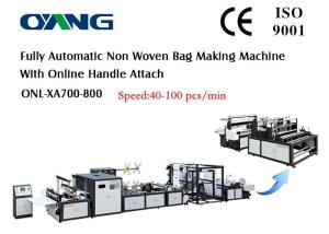 Wholesale Eco Bag Automatic Non Woven Bag Making Machine For Carry / Shopping Bag from china suppliers