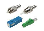 SC LC SingleMode Ceramic Fiber Optic Connectors Low Reflection