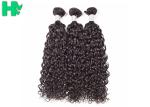 Original Peruvian Human Hair Extension , Natural Wave Virgin Human Hair Weft No