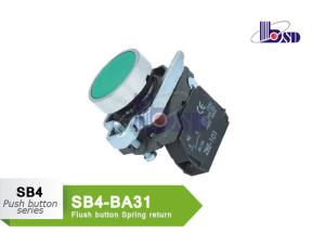 Wholesale Momentary Green Push To Close Switch Normally Closed SB4-BA31 from china suppliers