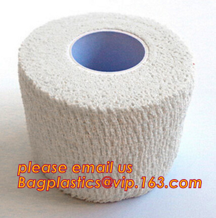 Light weight cotton cohesive medical bandage, Medical suppliers colored cotton self adhesive cohesive elastic bandage