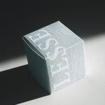 Custom Cosmetic Gift Packaging Box Embossing Friendly White Paper Cardboard Full