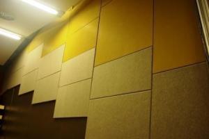 Wholesale Studio Room Polyester Acoustic Panels / Sound Absorption Fabric Board from china suppliers