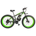 Unisex Fat Tire Electric Mountain Bike With Downtube Battery Multifunctional