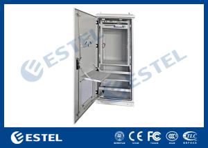 China Double Wall Aluminum AL5052 Outdoor Power Cabinet / Outdoor Telecom Cabinet With SNMP Monitoring on sale
