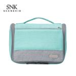 Polyester Large Travel Waterproof Cosmetic Hanging Toiletry Bag