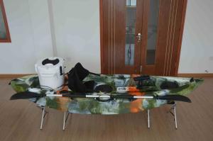 Wholesale Customized Color Sit On Top Kayak Fishing Boats 275L*78W*40Hcm Normal Backseat from china suppliers