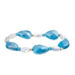 Crystal Glass Masterfully Crafted Beads Bracelet For Girls Friendship Lucky