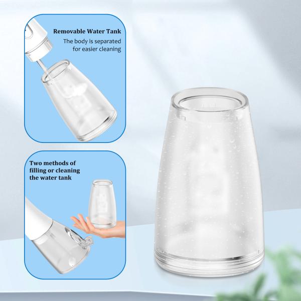 Ozone Electric Water Flosser Household Oral Cleaning Battery Powered Portable