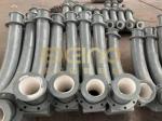 Integral Ceramic Wear Resistant Pipe Ceramic Lined Pipe Elbows