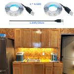 Dimmer Support 5v 8mm 120leds 3000K Warm White Flexible Electroplate Led Strip